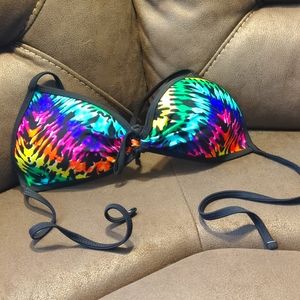 Beautiful Colorful Women's Bikini Top Size Large